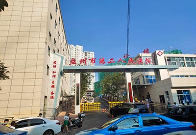 9月安裝案例：兒童身高體重秤工程師上門在貴州盤州市第二人民醫(yī)院成功使用